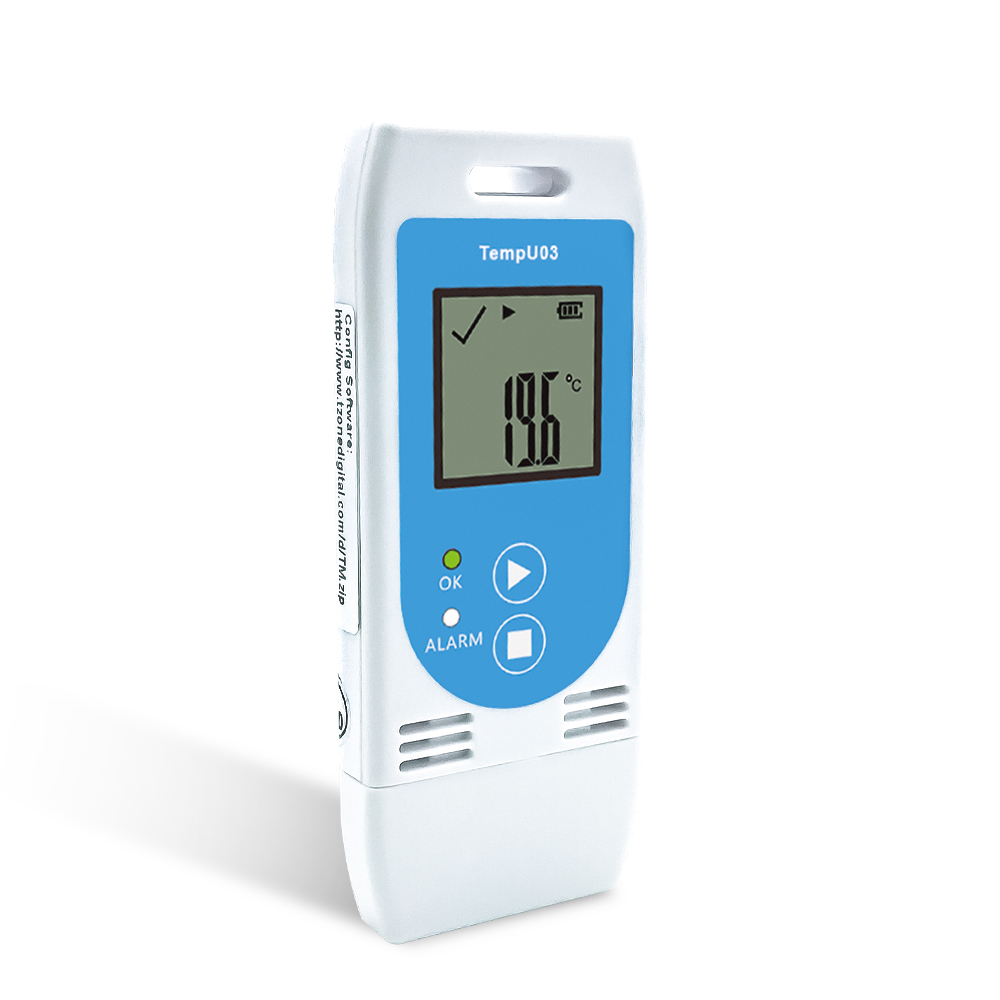 جهاز تسجيل بيانات درجة الحرارة عبر منفذ USB متعدد الاستخدامات لمراقبة درجة الحرارة والرطوبة، وجهاز تسجيل بيانات سلسلة التبريد الباردة