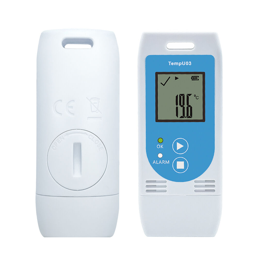 جهاز تسجيل بيانات درجة الحرارة عبر منفذ USB متعدد الاستخدامات لمراقبة درجة الحرارة والرطوبة، وجهاز تسجيل بيانات سلسلة التبريد الباردة