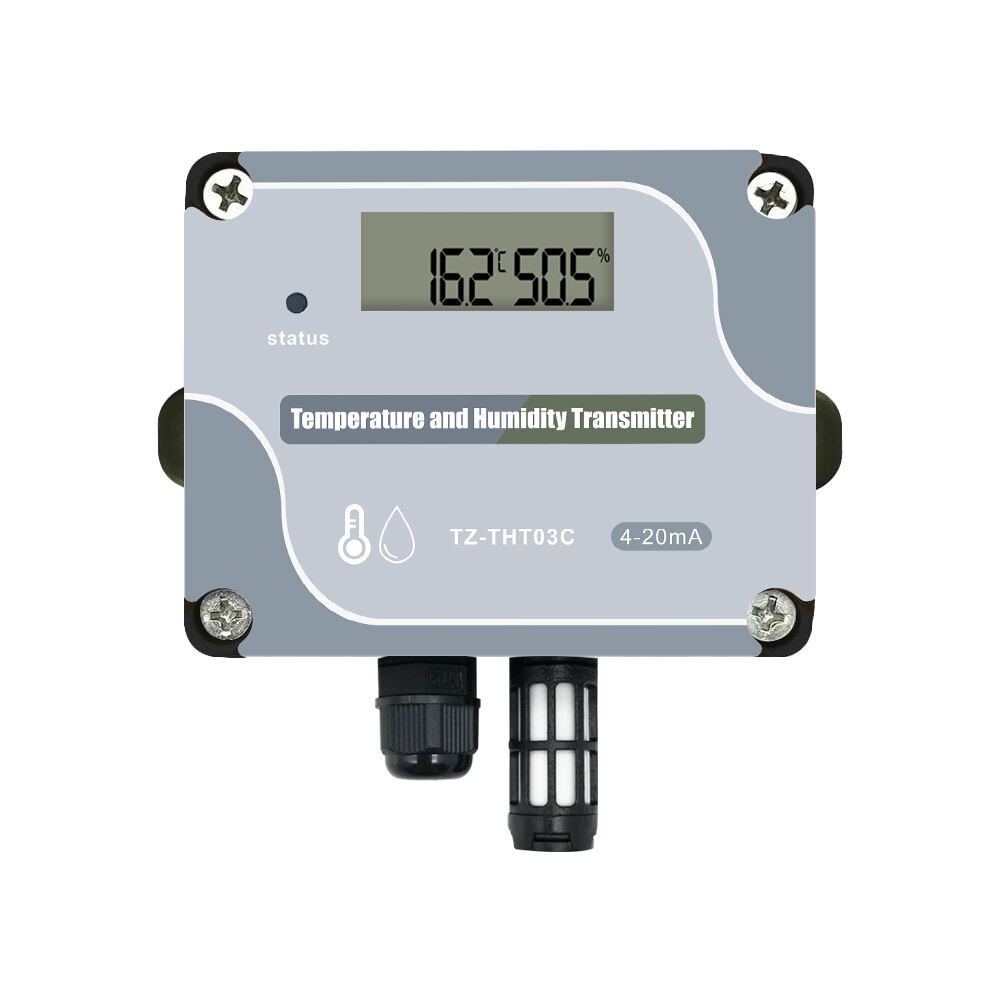 Warehouse Monitor Temperature And Humidity Transmitter RS485 Greenhouse Temperature And Humidity Sensor