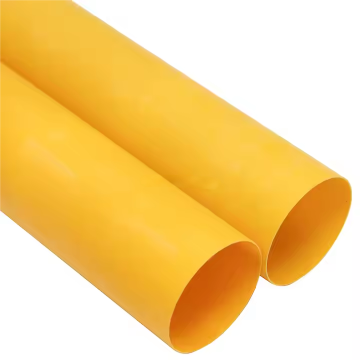 Are epoxy fiberglass tubes suitable for high-temperature applications?