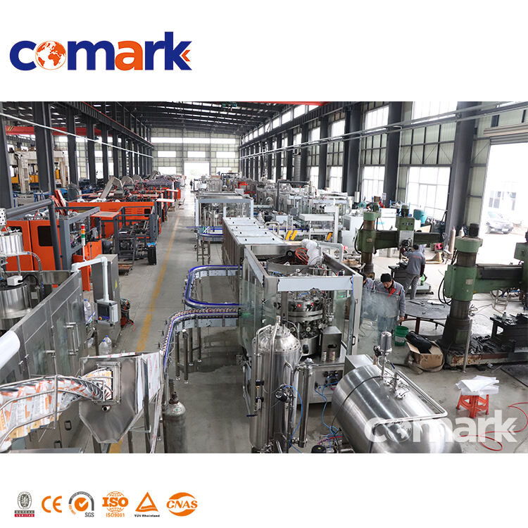 8000CPH Canned Carbonated Soft Drink Filling Plant