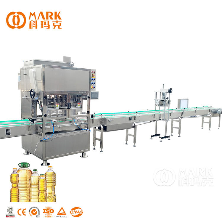 Linear Bottle Olive Cooking Edible Bottling Filling Machine