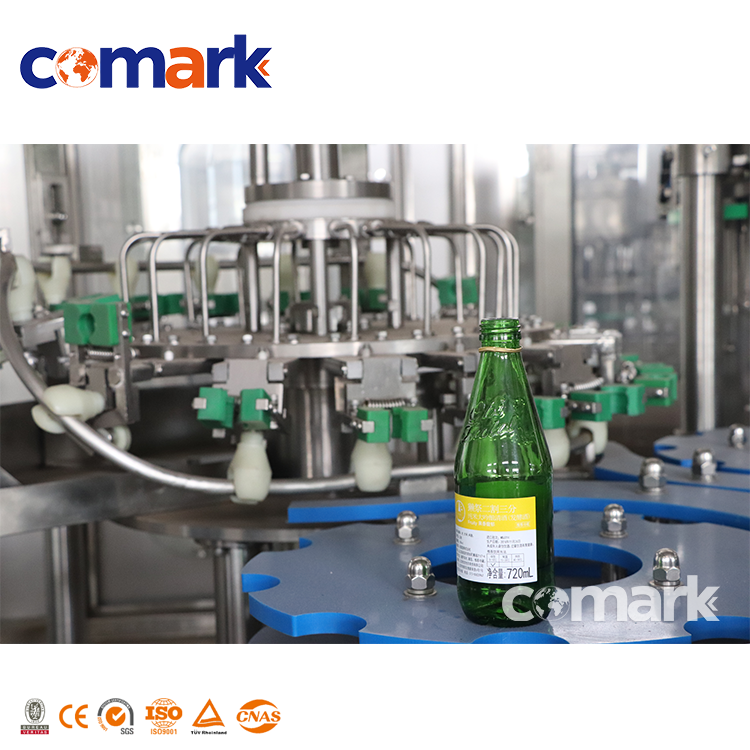 2000BPH Automatic Juice Glass Bottle Filling Package