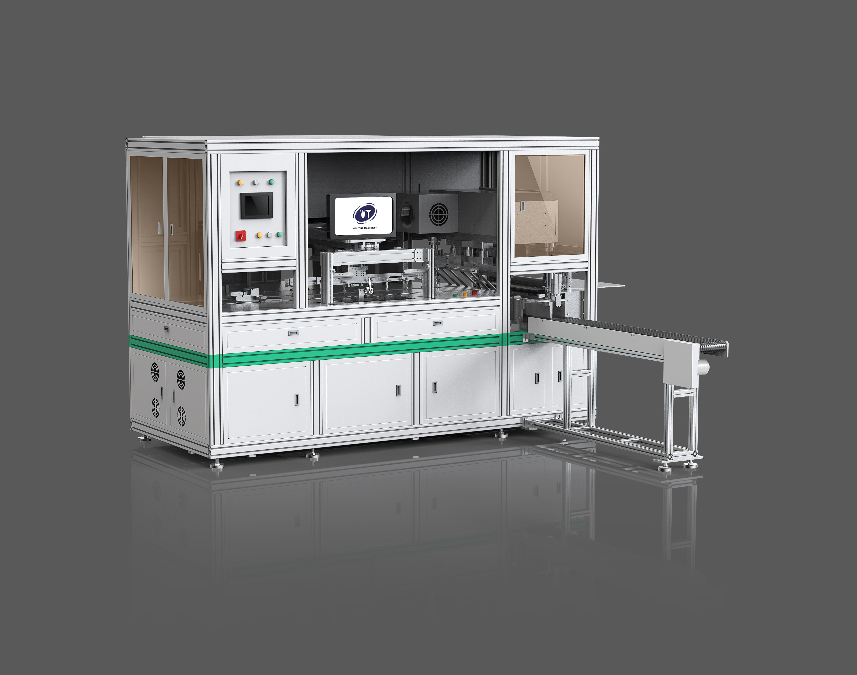 Poker card die-cutting machine