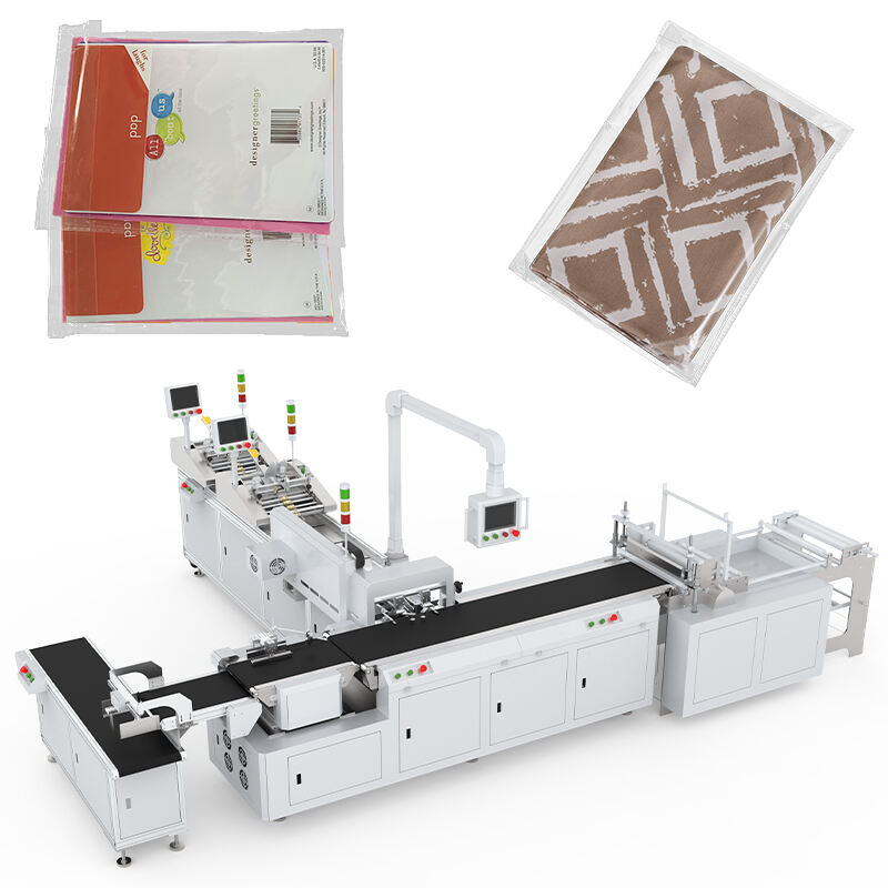 How does the self-adhesive bag packaging machine improve the packaging value and efficiency of game cards?