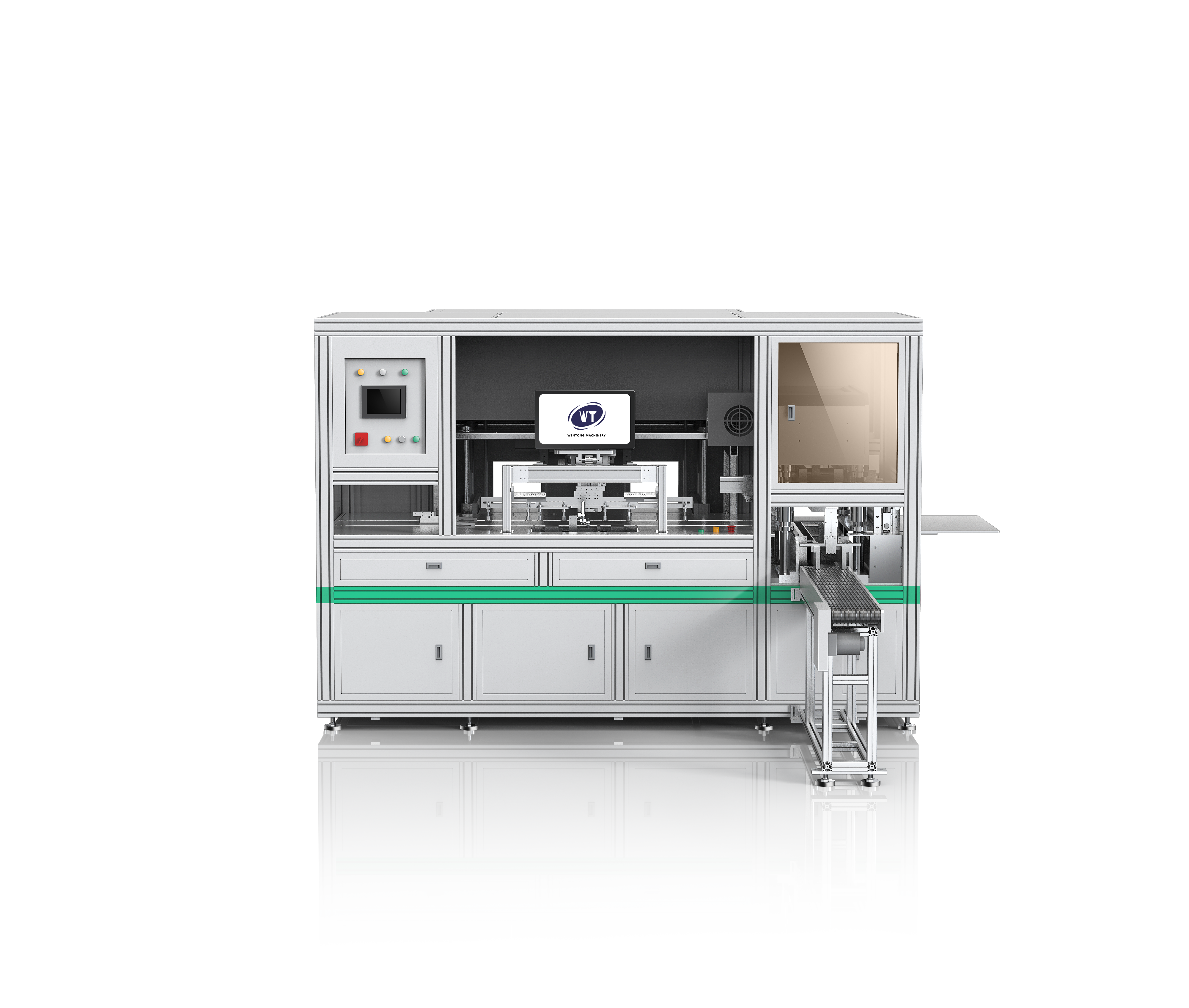 Poker card die-cutting machine