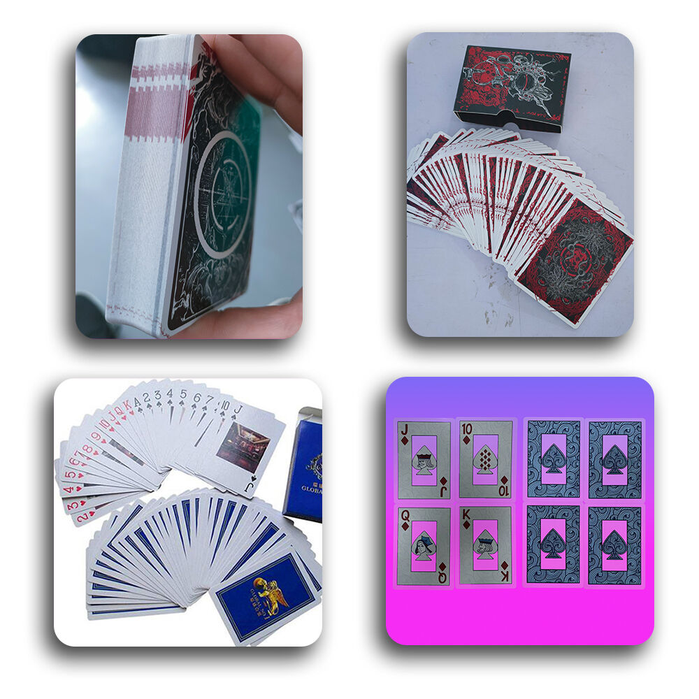 Poker card punching machine