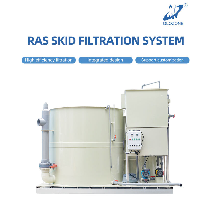 QLOZONE All‑in‑One RAS Skid Filtration System: Smart, Compact & High‑Efficiency Water Treatment for Sustainable Aquaculture