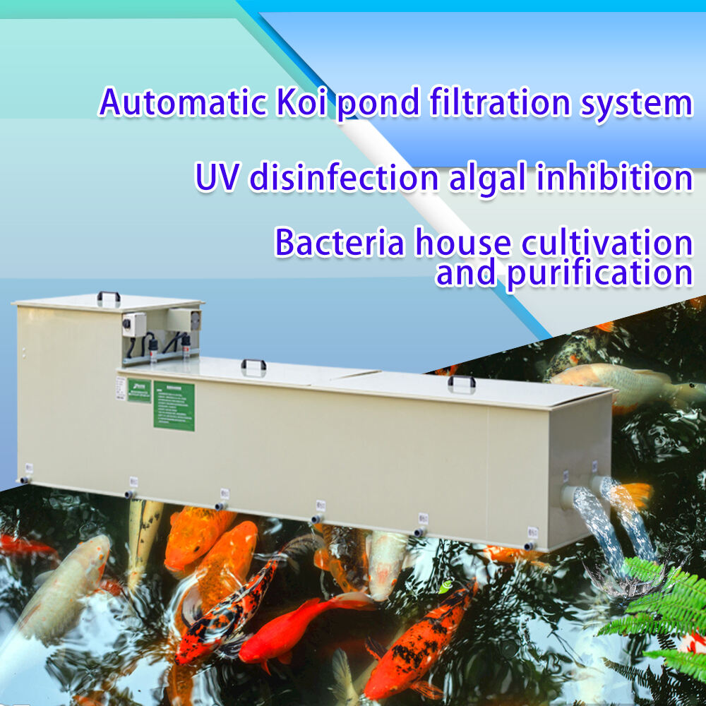 Presentando el Filtro de Tambor Combi de la Serie YCM-B – La Solución Definitiva para Agua Impecable en tu Pecera de Koi