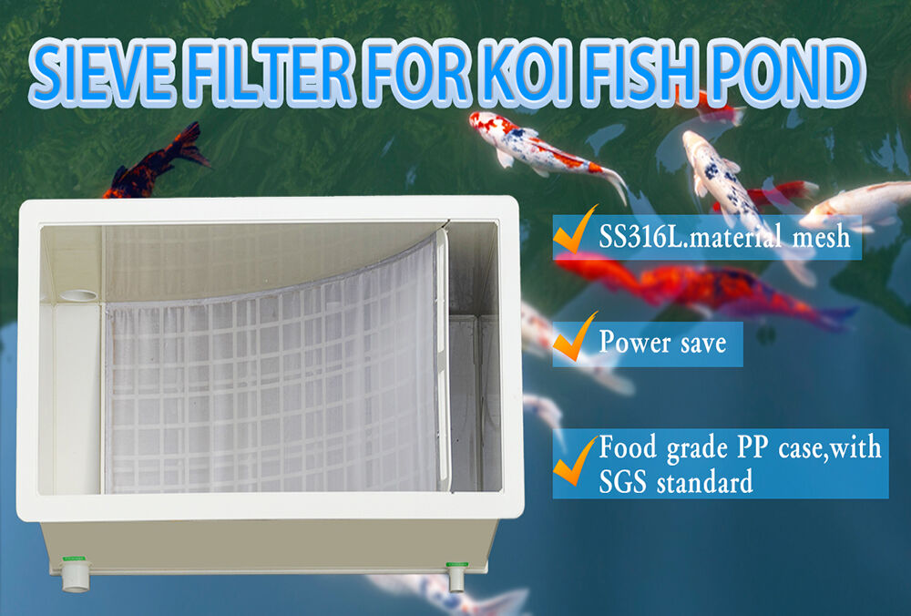 Saringan Ayak untuk Kolam: Air Kristal Jernih Secara Alami