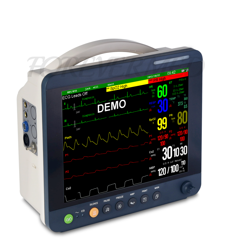12.1 Inch Patient Monitor Portable Vital Signs Monitor 