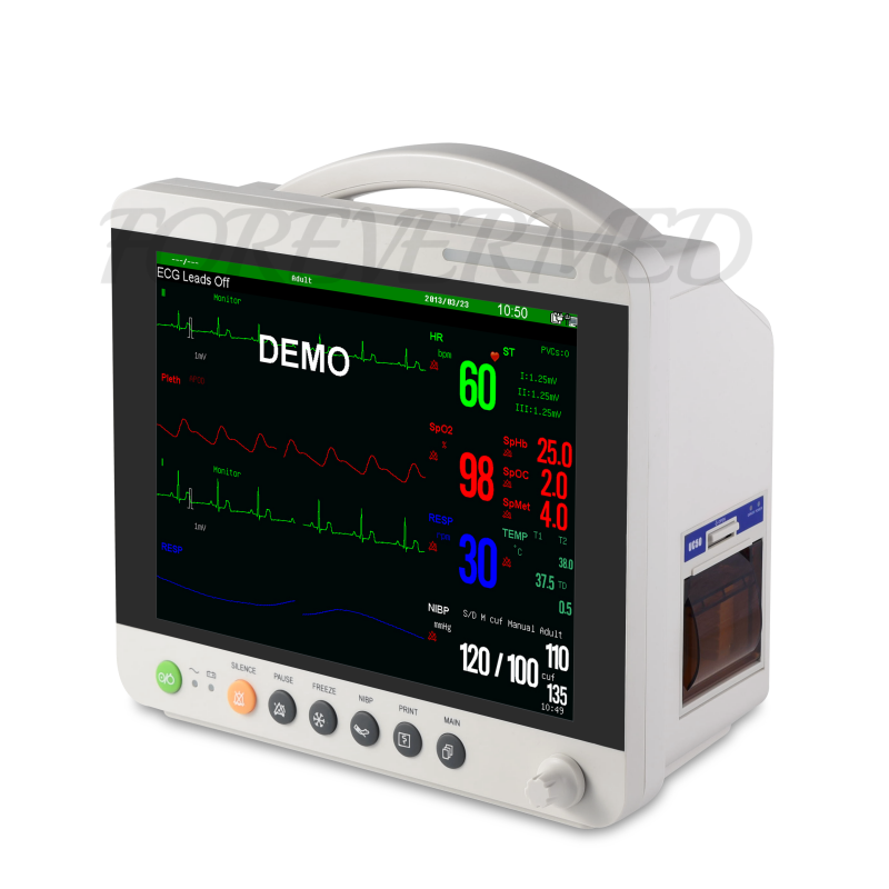 12.1 Inch Patient Monitor Portable Vital Signs Monitor