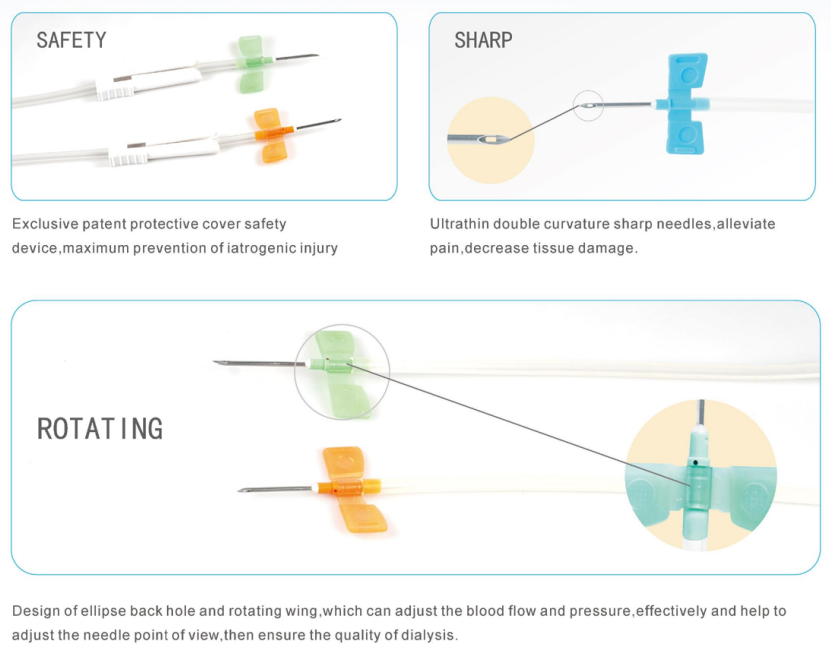 A.V. Fistula Needle Hemodialysis Machine manufacture