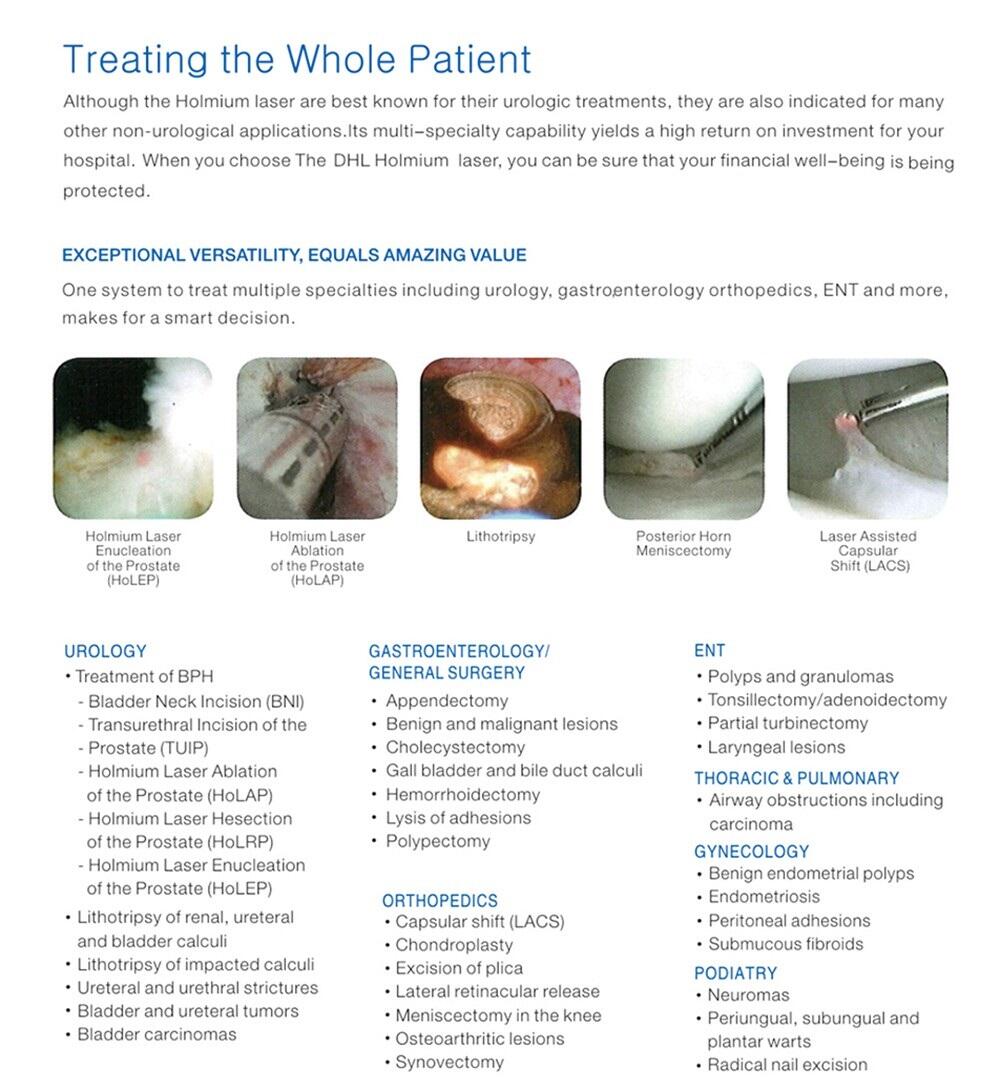 Medical Holmium Lasers  factory