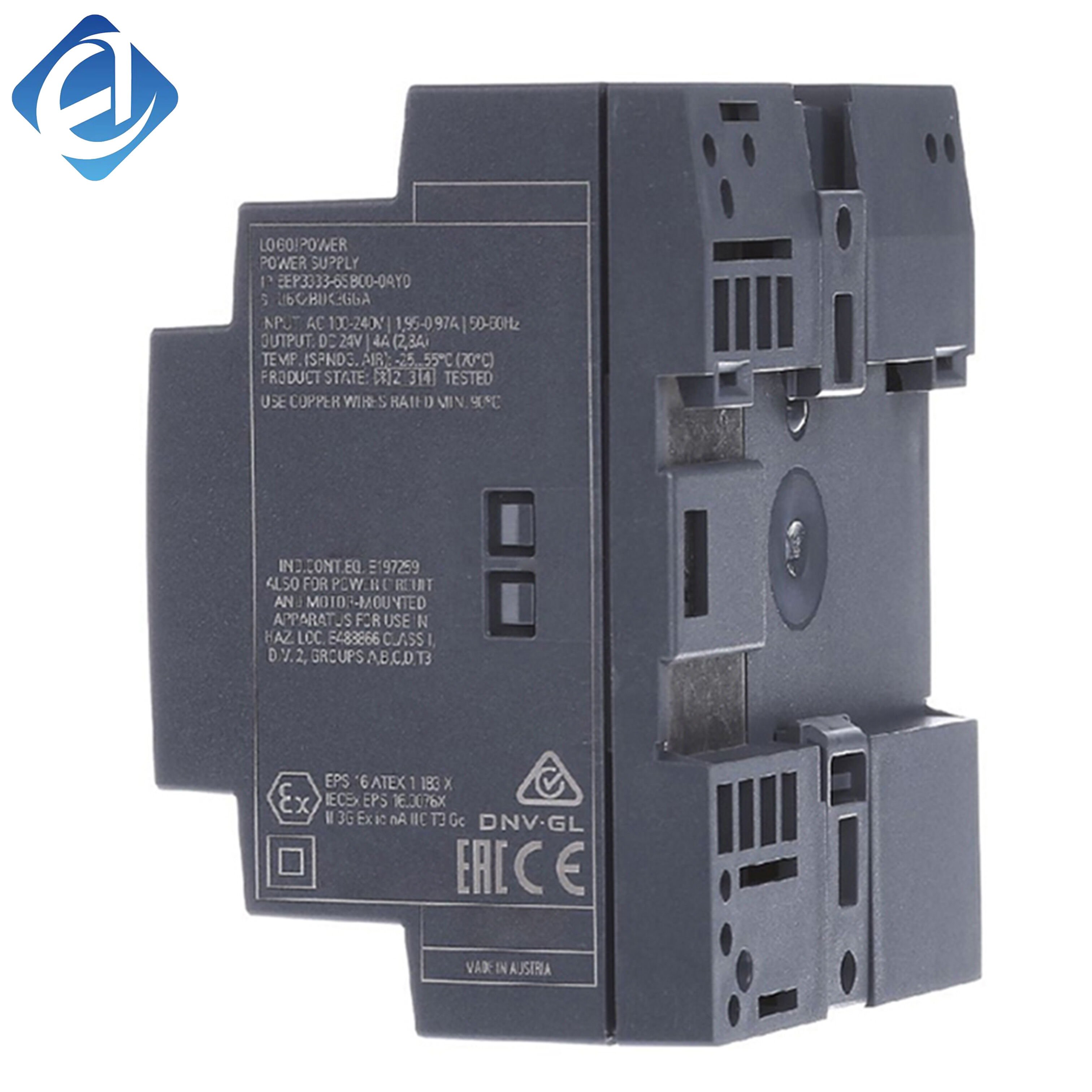 New Original 6EP3333-6SB00-0AY0 stabilized power supply for Siemens SITOP series. Delivers reliable 24V DC output, wide input voltage range, short-circuit and overload protection. Ensures stable power for PLC