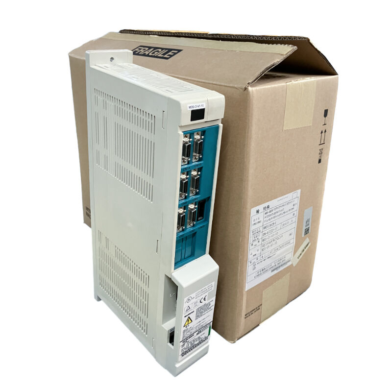 New Original MDS-C1-V1-10 Mitsubishi spindle drive unit with stable power output and precise speed regulation, applied for spindle control in medium‑sized CNC machine tools and precision machining equipment.