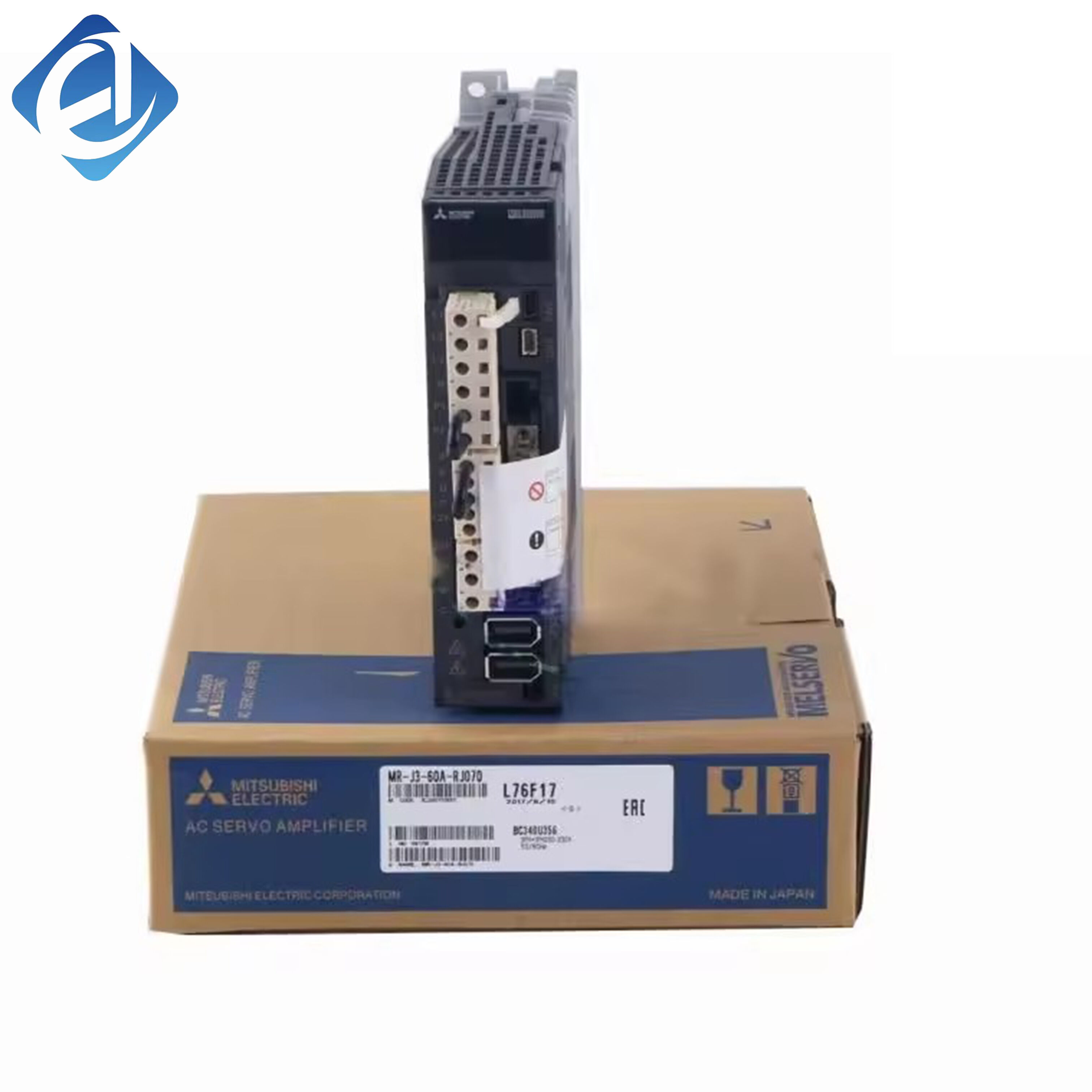 नया मूल MR-J3-60A-RJ070 MELSERVO J3 श्रृंखला 600W सर्वो एम्पलीफायर। यह उच्च परिशुद्धता वाली स्थिति, गति और टोक़ नियंत्रण के साथ तेज गतिशील प्रतिक्रिया और कम शोर संचालन का समर्थन करता है। व्यापक दोष सुरक्षा के साथ आता है