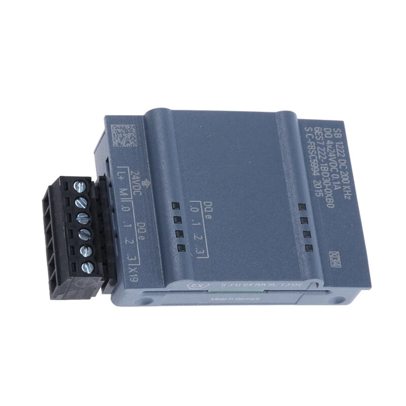 New Original 6ES7 222-1BD30-0XB0 6ES7222-1BD30-0XB0 S7-1200 digital output module. Expands switching signal output channels, stable load driving performance, convenient wiring installation, applied to on-off control of actuators