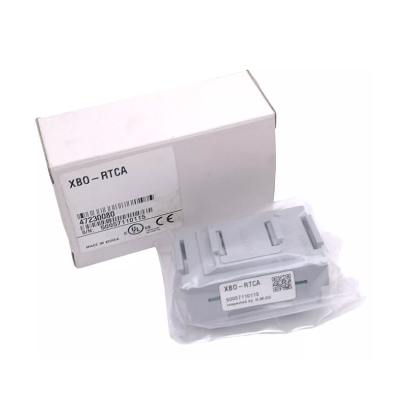 New Original XBO-RTCA XGB series RTC real-time clock module. It provides accurate real-time clock and calendar timing function for PLC system, supporting timing trigger, time recording and equipment scheduling control