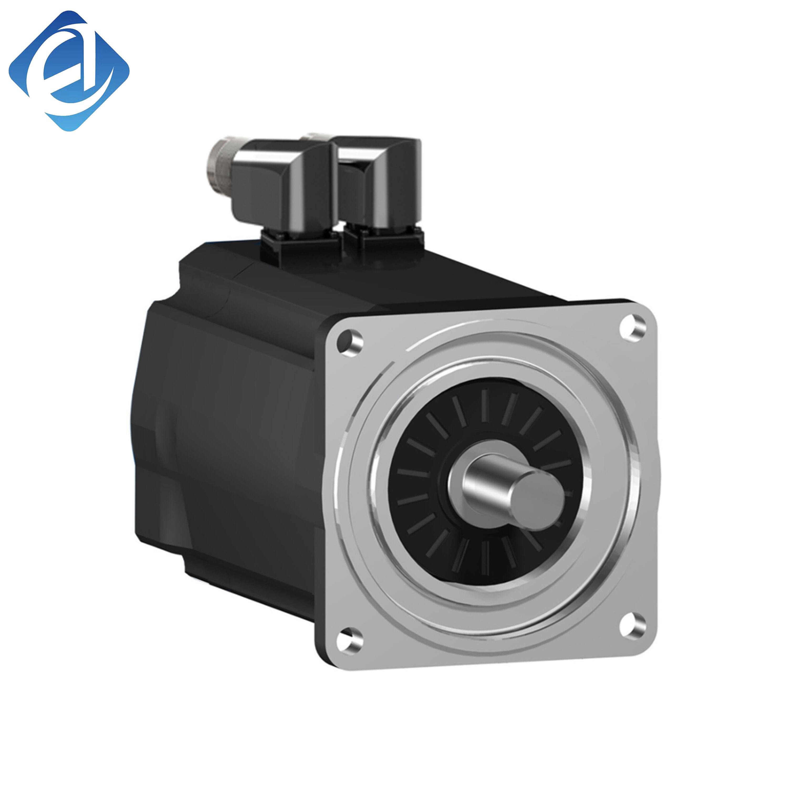 New Original BMH0702P16A2A Lexium 32 BMH series AC servo motor. 2.5Nm torque, 8000rpm max speed, 16-bit encoder, keyed shaft and IP54 protection. High precision and stable dynamic performance, widely used in packaging