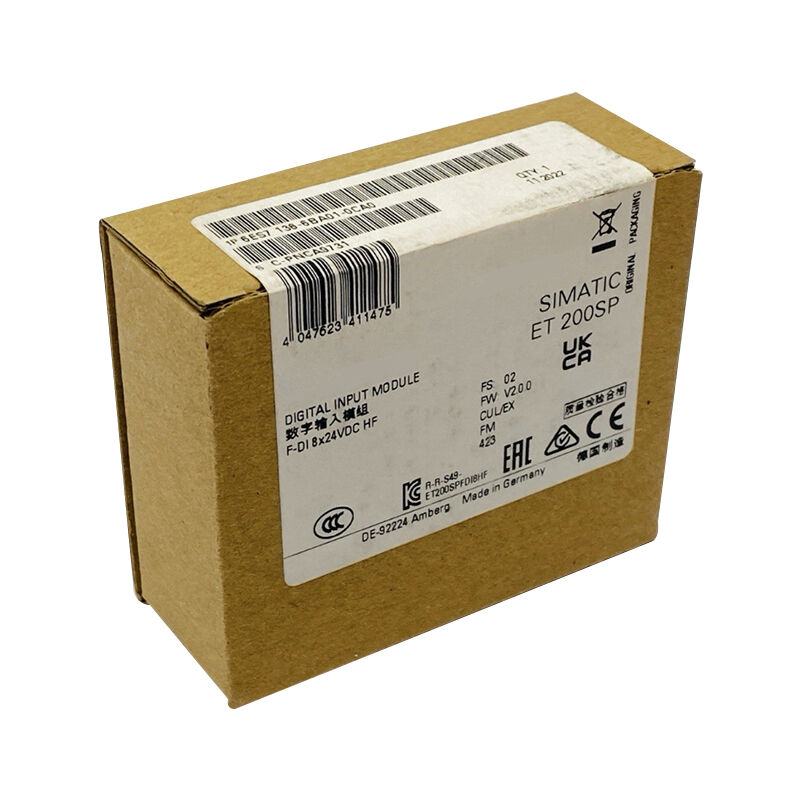 New Original 6ES7 136-6BA01-0CA0 6ES7136-6BA01-0CA0 fail-safe digital output module for Siemens SIMATIC ET200SP series, with 4 safe electronic outputs, high safety integrity, fast response and electrical isolation. 