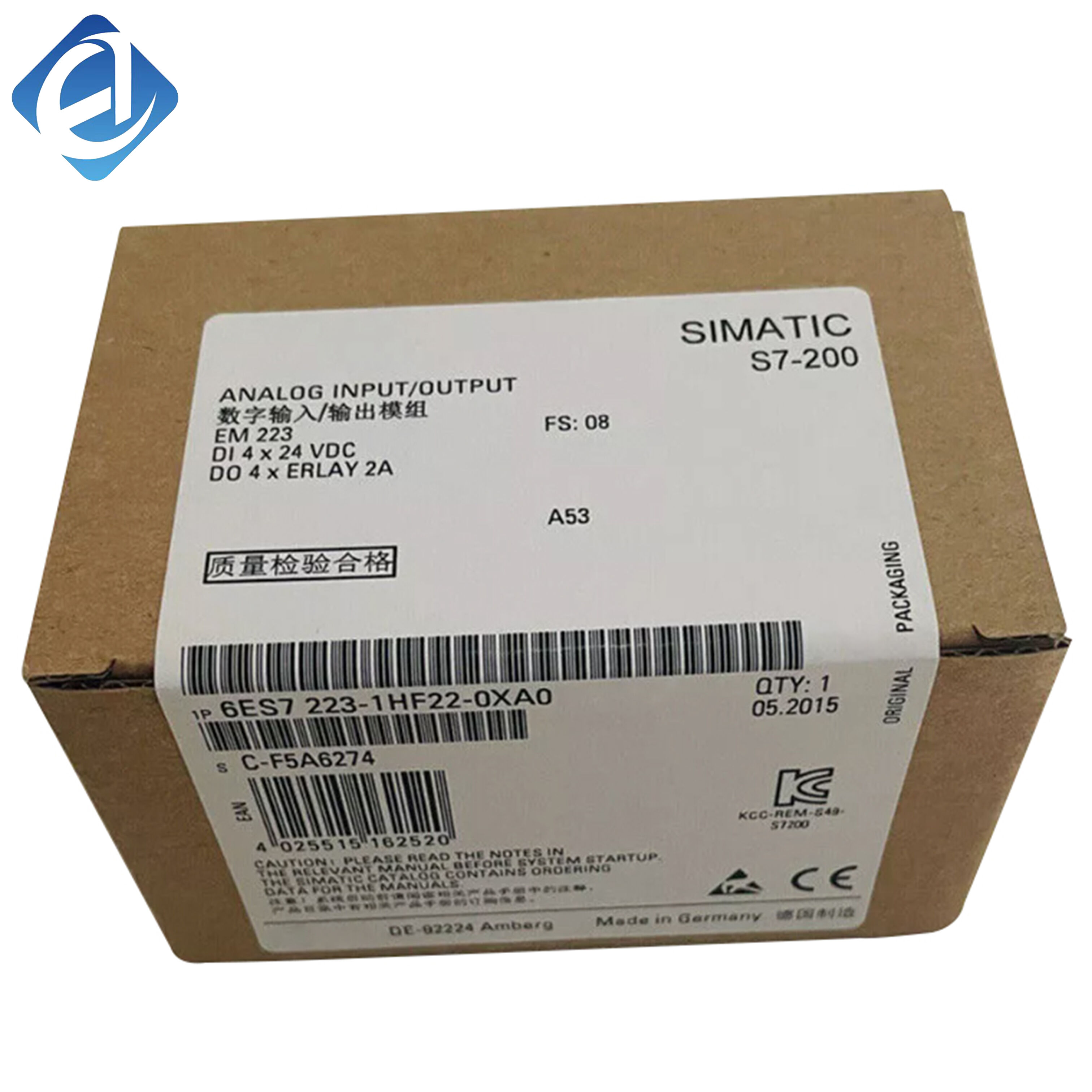 New Original 6ES7223-1HF22-0XA0 6es72231hf220xa0 S7-200 Digital Output/Input Stock in Warehouse