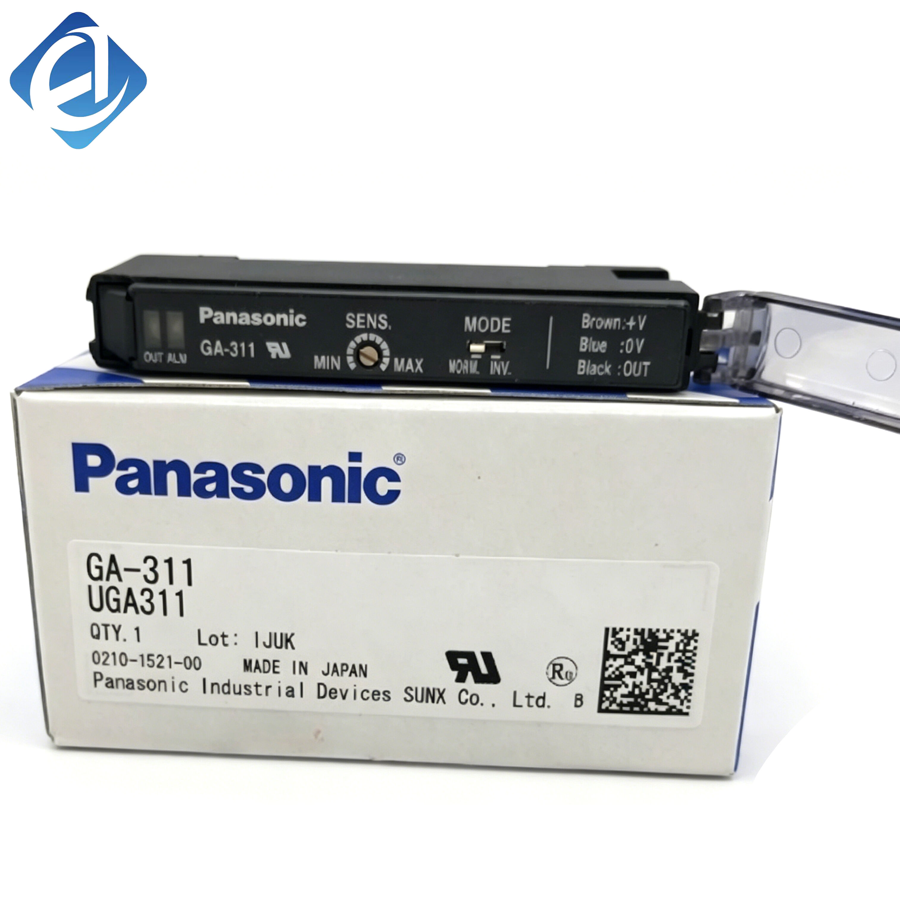 New Original GA-311 Amplifier, GA SeriesHigh-performance signal amplifier with stable signal amplification. Compact structure, easy wiring and adjustment. Used for sensor signal enhancement and industrial detection signal processing.