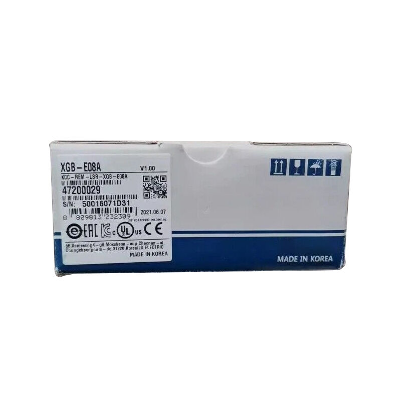 New Original XGB-E08A is XGB series PLC expansion module with 8-point analog input/output. It features high signal accuracy, strong anti-interference and simple wiring configuration. Used for collecting analog signals and expanding control ports