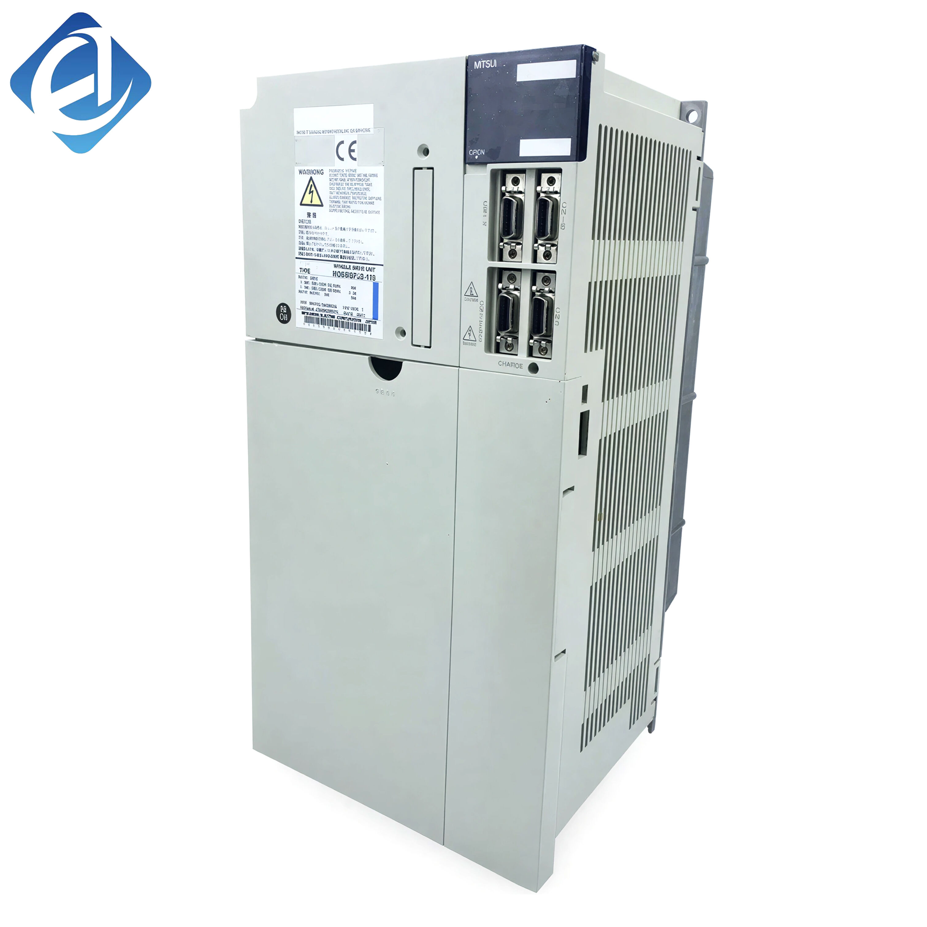 Új, eredeti MDS-B-SPJ2-110 marófej-hajtómű egység, névleges teljesítmény: 11 kW, speciálisan CNC-gépek marófej-vezérlésére kifejlesztett, stabil sebességszabályozás és nagy túlterhelhetőség, széles körben alkalmazott megmunkálóközpontokban.