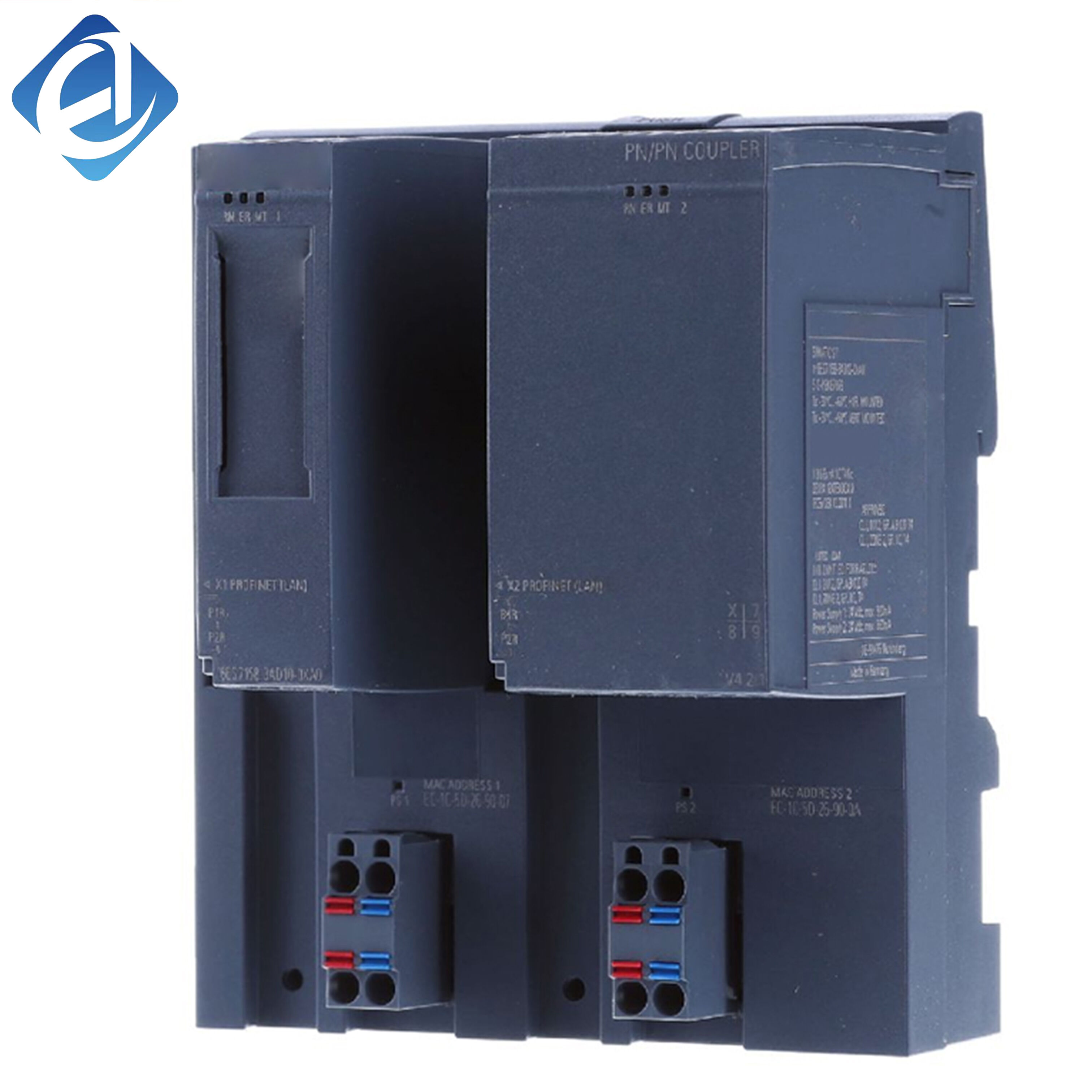 New Original 6ES7 158-3AD10-0XA0 6ES7158-3AD10-0XA0 coupler for Siemens SIMATIC DP/PN coupler series. Enables transparent data exchange between PROFIBUS DP and PROFINET IO networks, with high stability and fast transmission. 