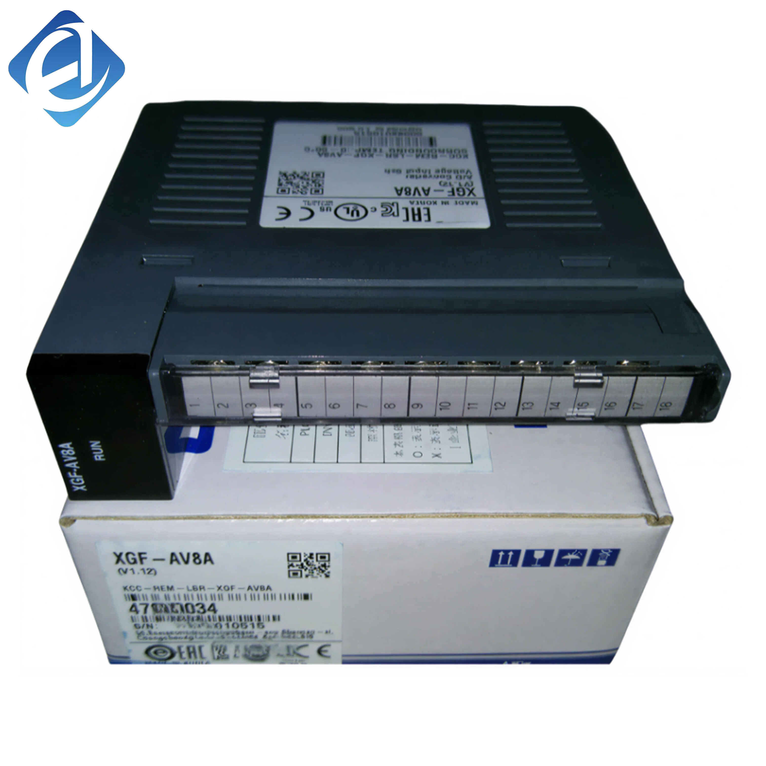 New Original XGF-AV8A  is an XGF series 8-channel analog voltage output module. It outputs stable voltage signals with high precision and good anti-interference capability. Suitable for regulating inverters, proportional valves and instrumentation