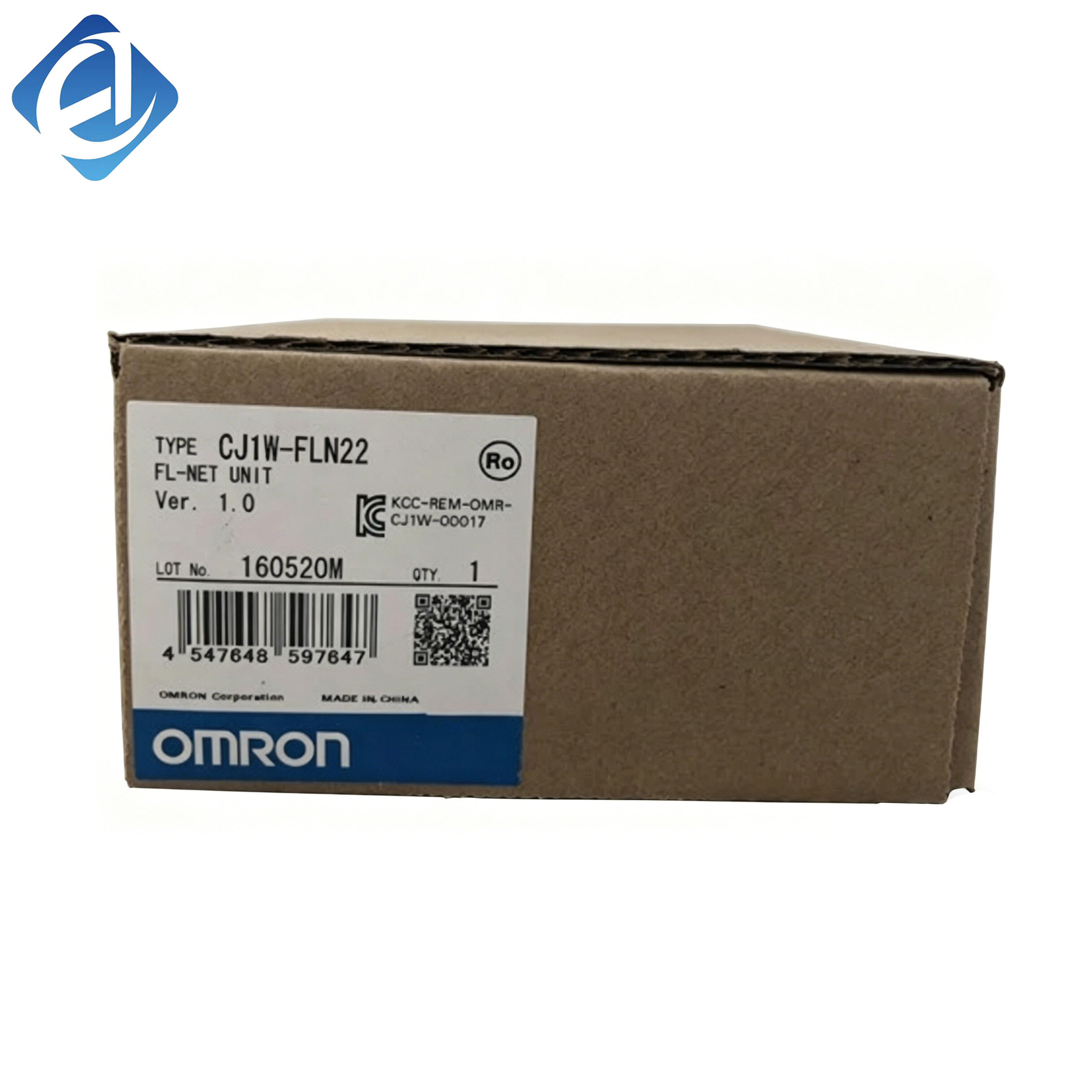 Ny, original Omron CJ1W-serie FL-Net-kommunikationsmodul. Den sikrer stabil industrielt netværksforbindelse, hurtig datatransmission og pålidelig signaludveksling. Fremragende kompatibilitet med CJ-seriens PLC’er. Anvendes bredt inden for industriel automation.