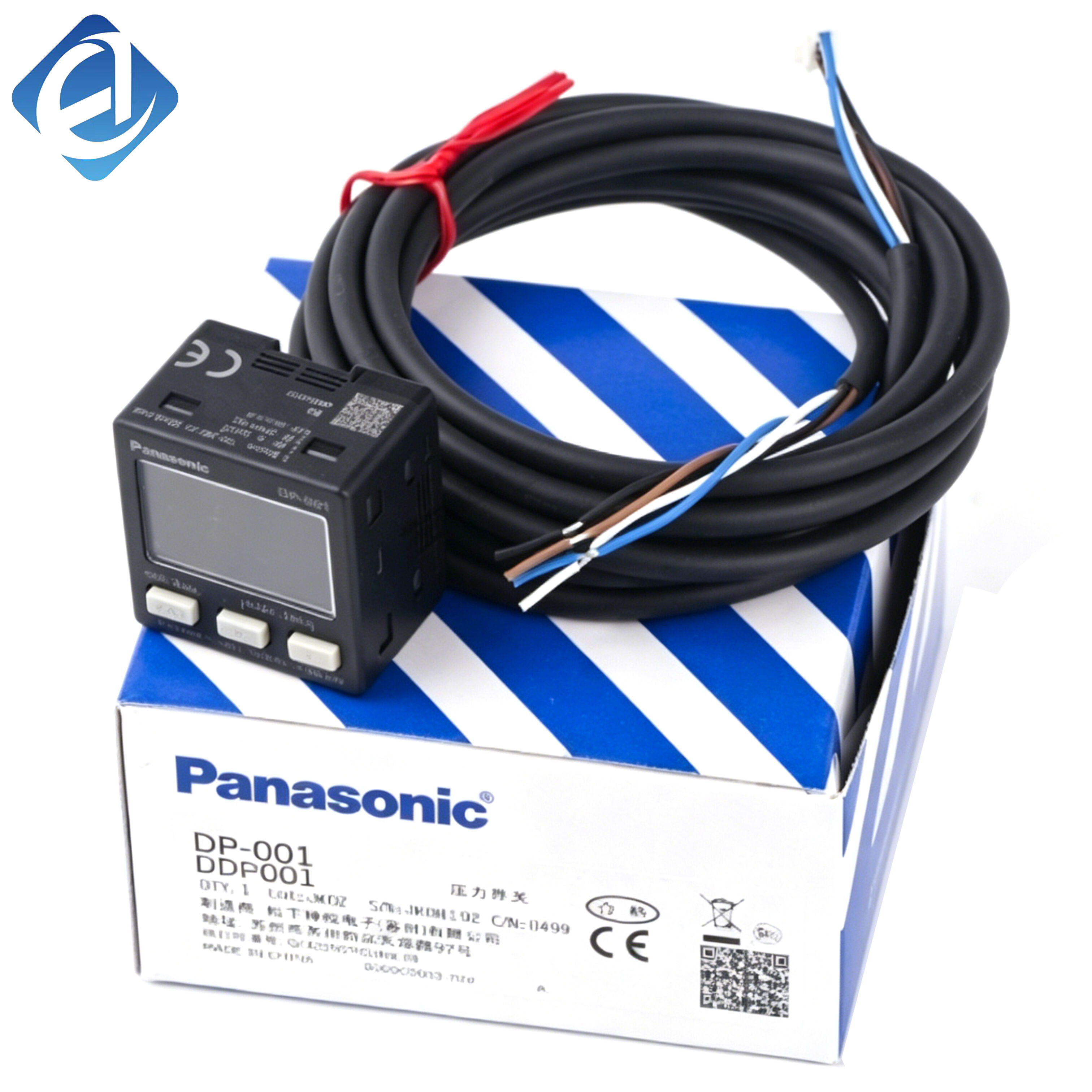New Original DP-001 Digital Pressure Sensor, DP SeriesHigh precision industrial pressure detecting sensor for automation monitoring. Fast response, stable data output and compact design