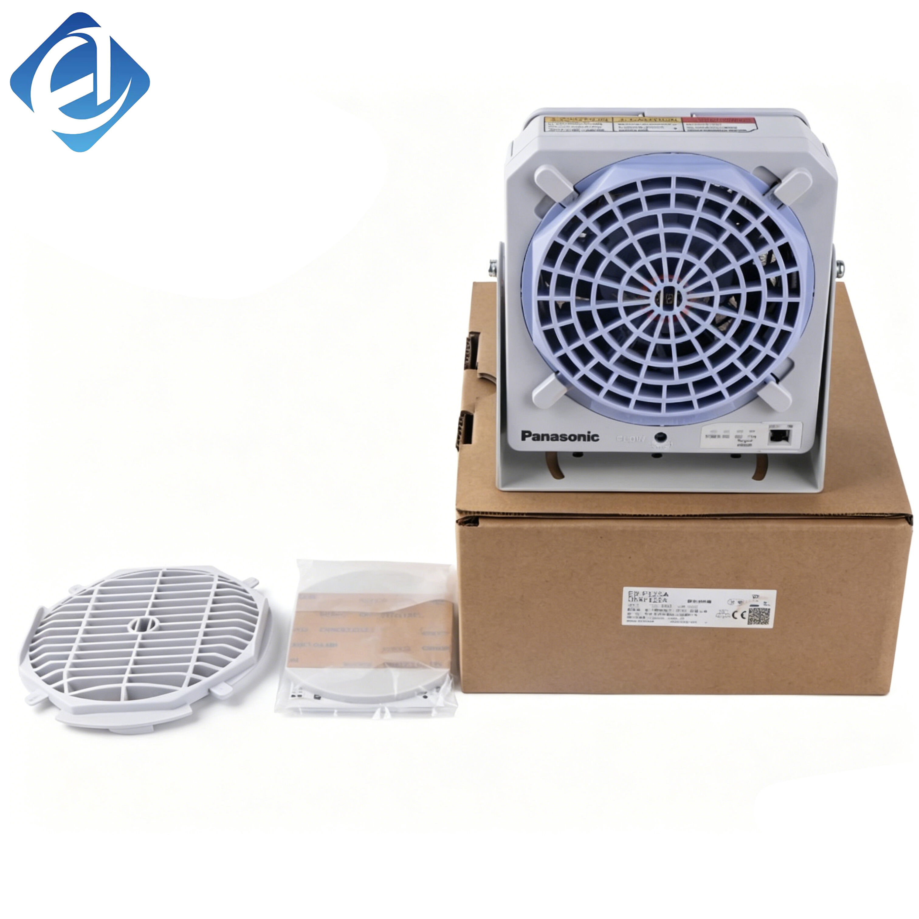New Original ER-F12SA Cooling Fan, ER SeriesHigh-speed industrial cooling fan with steady air output. Low noise, durable operation and compact size. Efficient heat dissipation, fit for electrical cabinet and automation equipment temperature cooling.