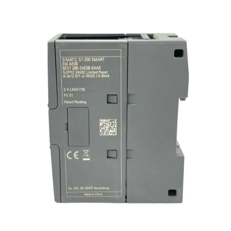 New Original 6ES7 288-3AE08-0AA0 6ES7288-3AE08-0AA0 S7-200 SMART analog input module. High-precision multi-channel signal collection, excellent anti-interference performance, easy wiring and expansion