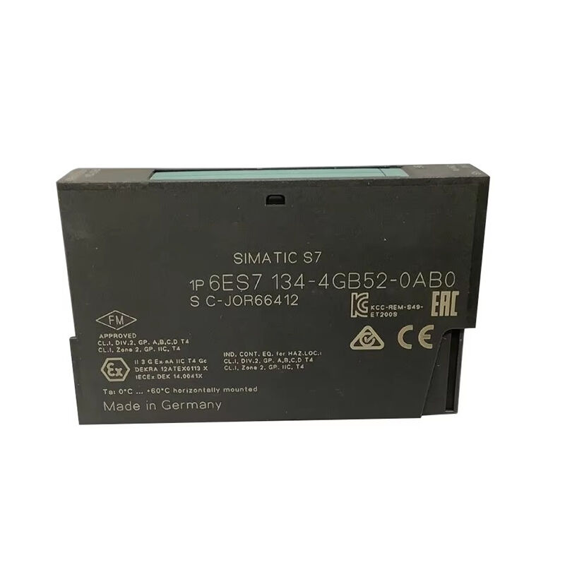 New Original 6ES7 134-4GB52-0AB0 6ES7134-4GB52-0AB0 analog input module for Siemens SIMATIC ET200S series. Features 2-channel analog input, high precision, electrical isolation, and strong anti-interference. 