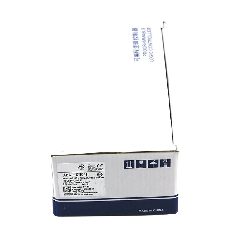 New Original XBC-DN64H belongs to LS XBC series PLC controller. Built-in high-speed counting and pulse output function, with 64 I/O points, stable operation and strong anti-interference ability. Widely applied in packaging machinery