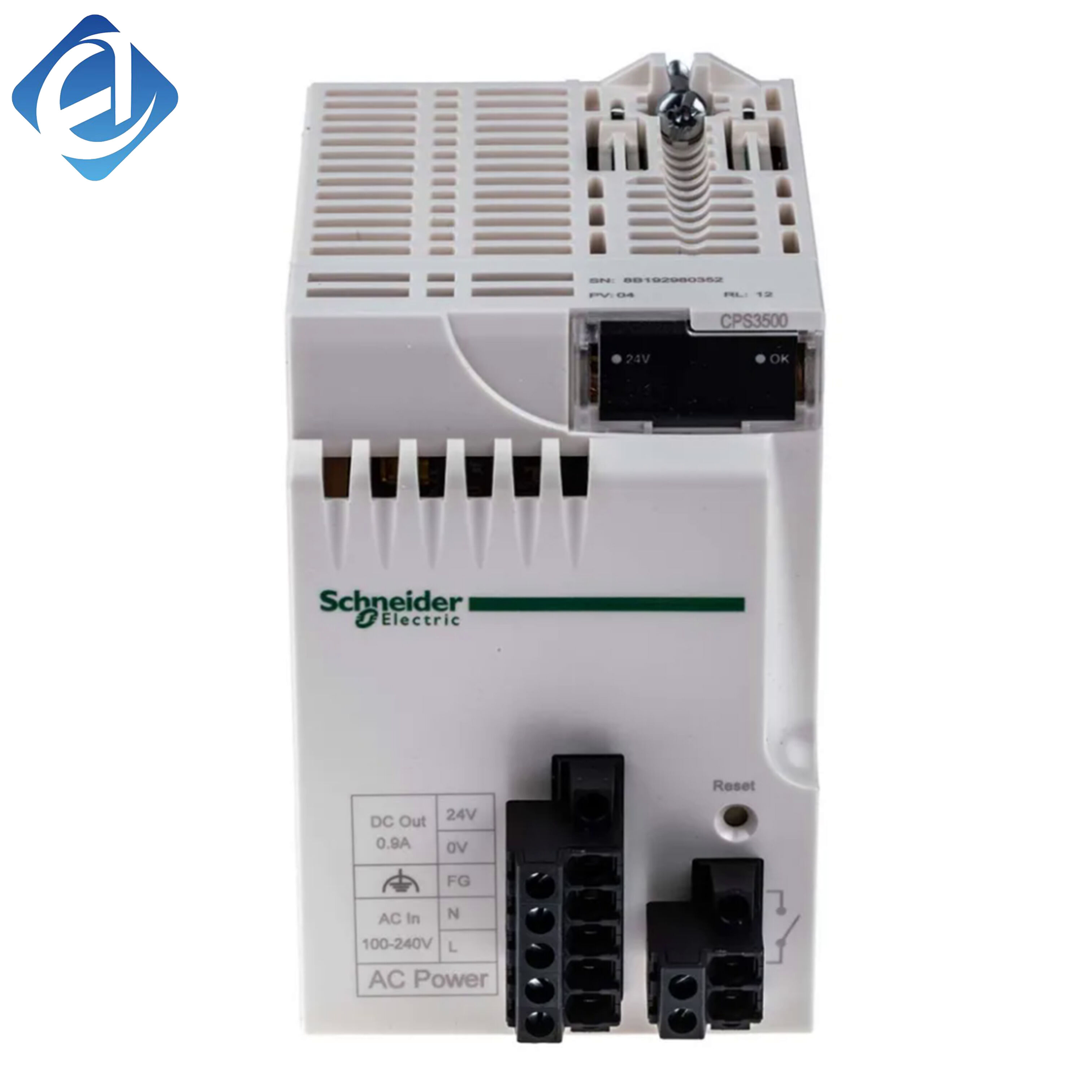 New Original BMXCPS3500 Modicon X80 series high-performance power supply module. It offers stable voltage output, high efficiency and excellent anti-interference performance. Designed for M340 PLC system power supply