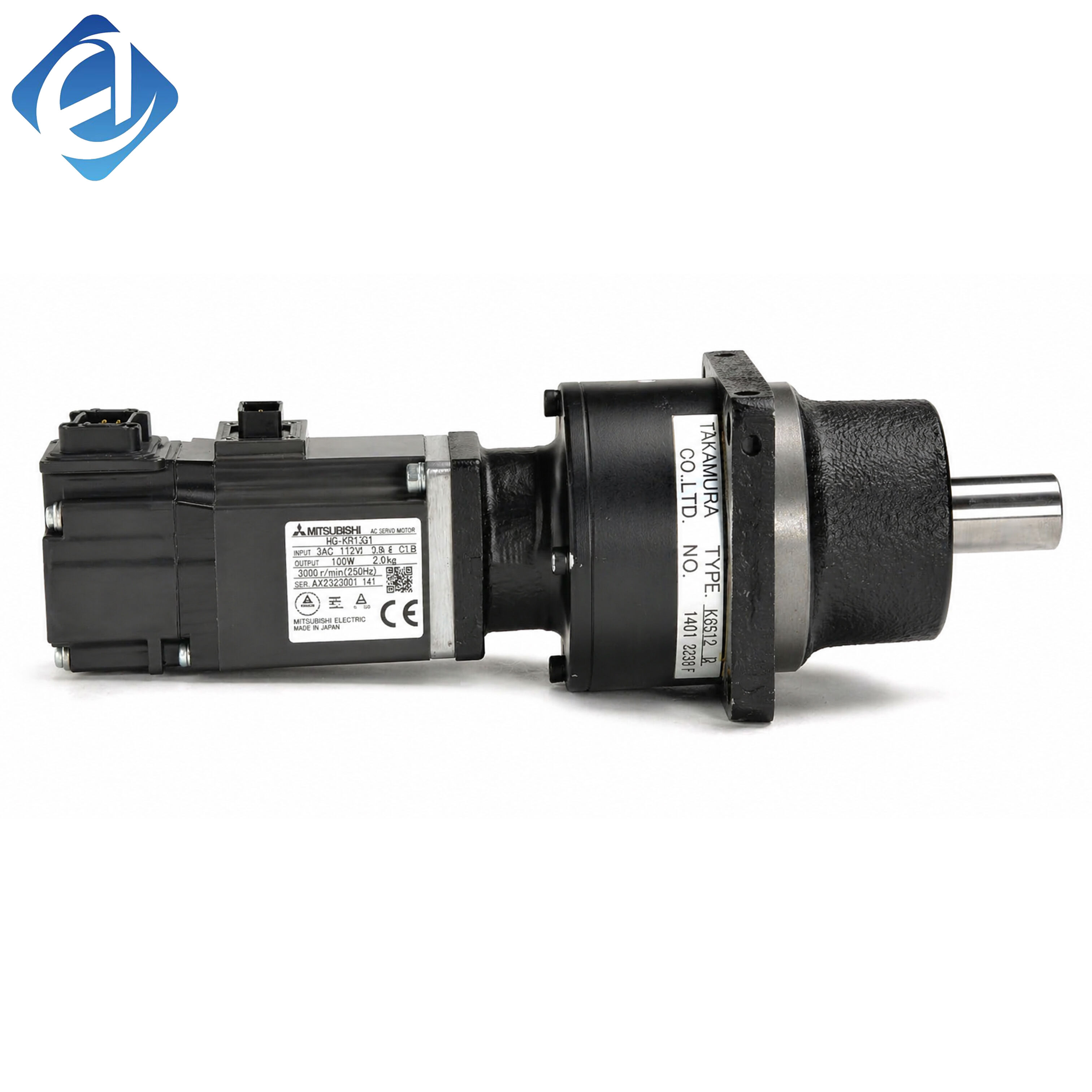 Nový originálny striedavý servomotor nízkej zotrvačnosti série HG-KR13G1 HG-KR, výkon 0,1 kW. Charakterizuje ho kompaktné rozmery, hladký výstup krútiaceho momentu a rýchla odpoveď. Vďaka spoľahlivej konštrukcii a stabilnému prevádzkovému výkonu.