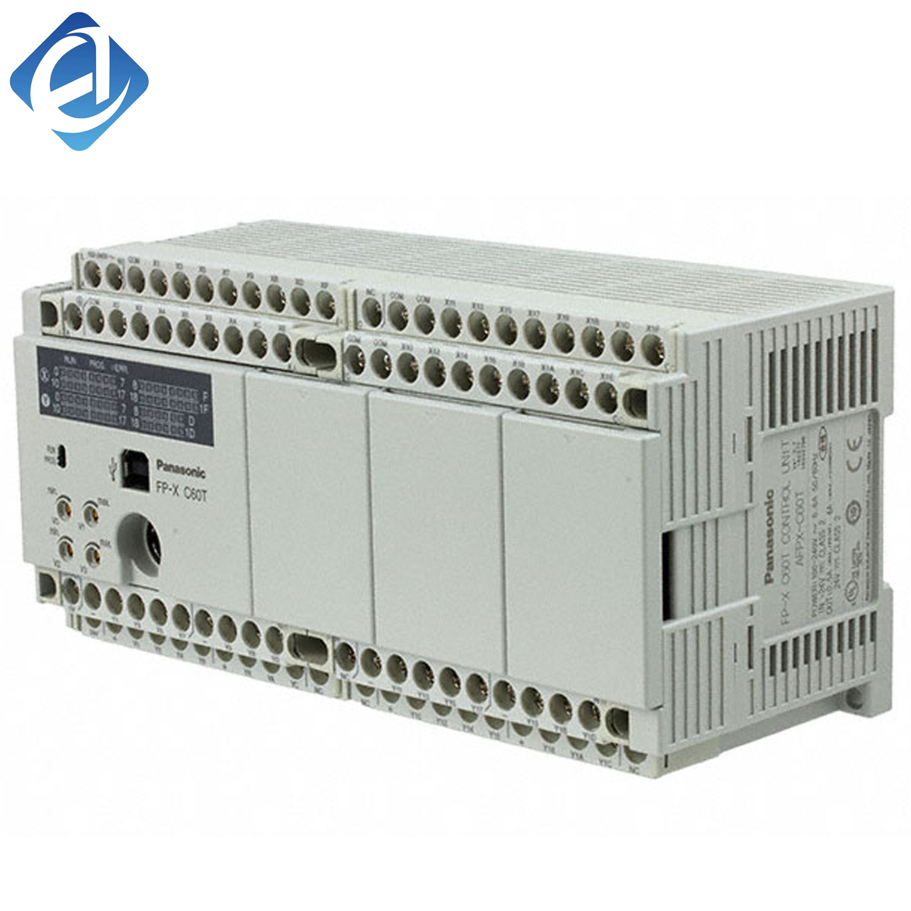 New Original AFPX-C60T PLC Controller, AFPX SeriesReliable control performance, strong operational stability. Simple programming and convenient wiring. Applied to mechanical automation and production line automatic control systems.