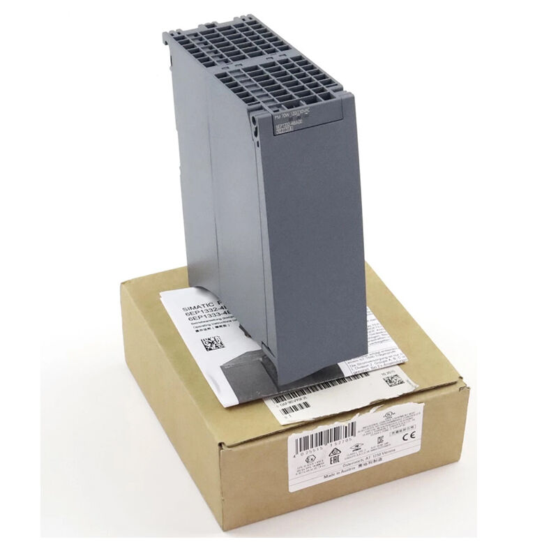 New Original 6EP1332-4BA00 regulated switching power supply. Stable 24V DC output, high efficiency and low ripple, reliable overload protection, supplies power for PLC, sensors and instruments in industrial automation