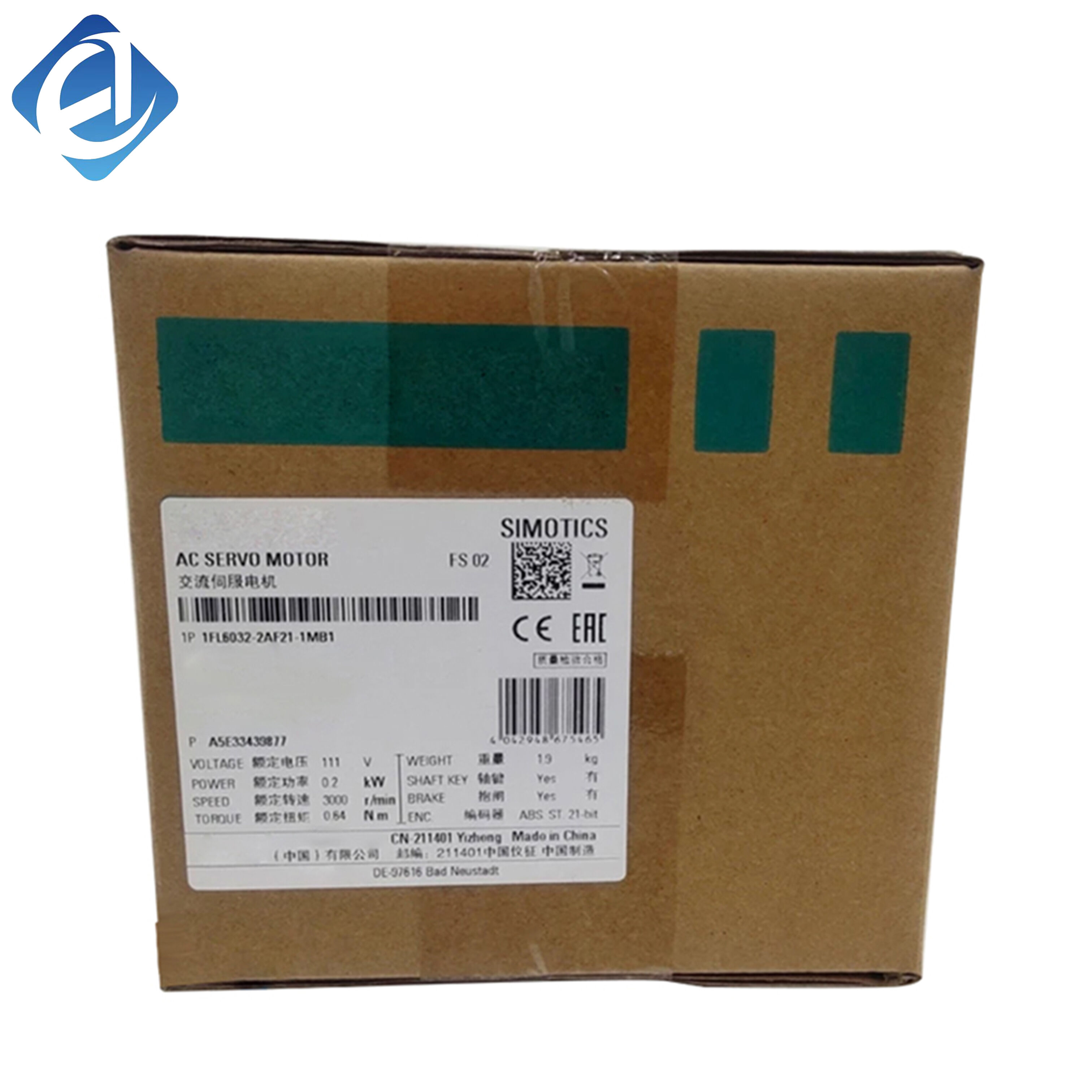 New Original 1FL6032-2AF21-1MB1 1fl60322af211mb1 AC Servo Motor Stock in Warehouse