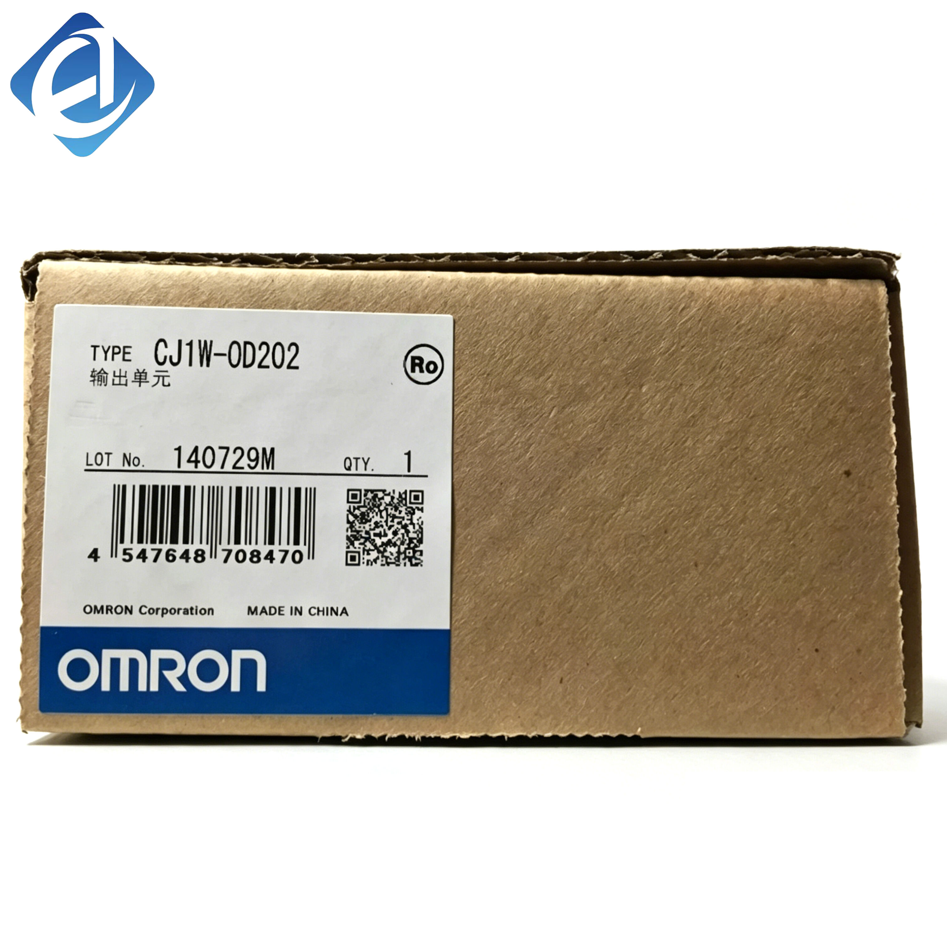 New Original Omron CJ1W series digital output unit. 16-point transistor output, high-speed response, stable performance, strong anti-interference. Compatible with CJ1/CJ2 series PLCs. Widely used for on-off control in automation lines, packaging machinery