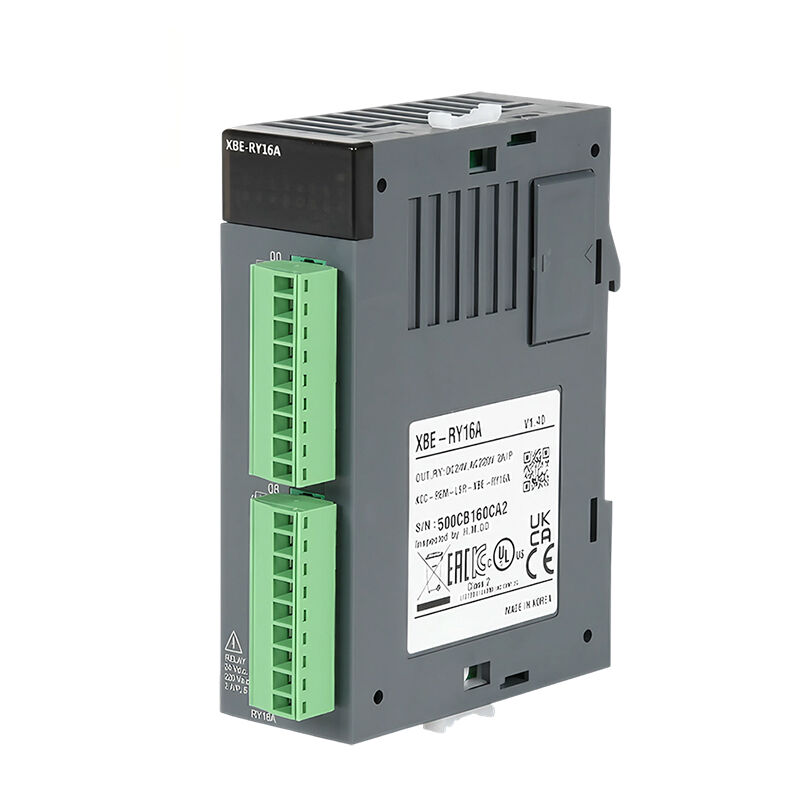 New Original XBE-RY16A XBE series 16-point relay output module. It provides reliable switch signal output with strong load driving capability and stable anti-interference performance. Compatible with LS XGB/XBC PLC systems