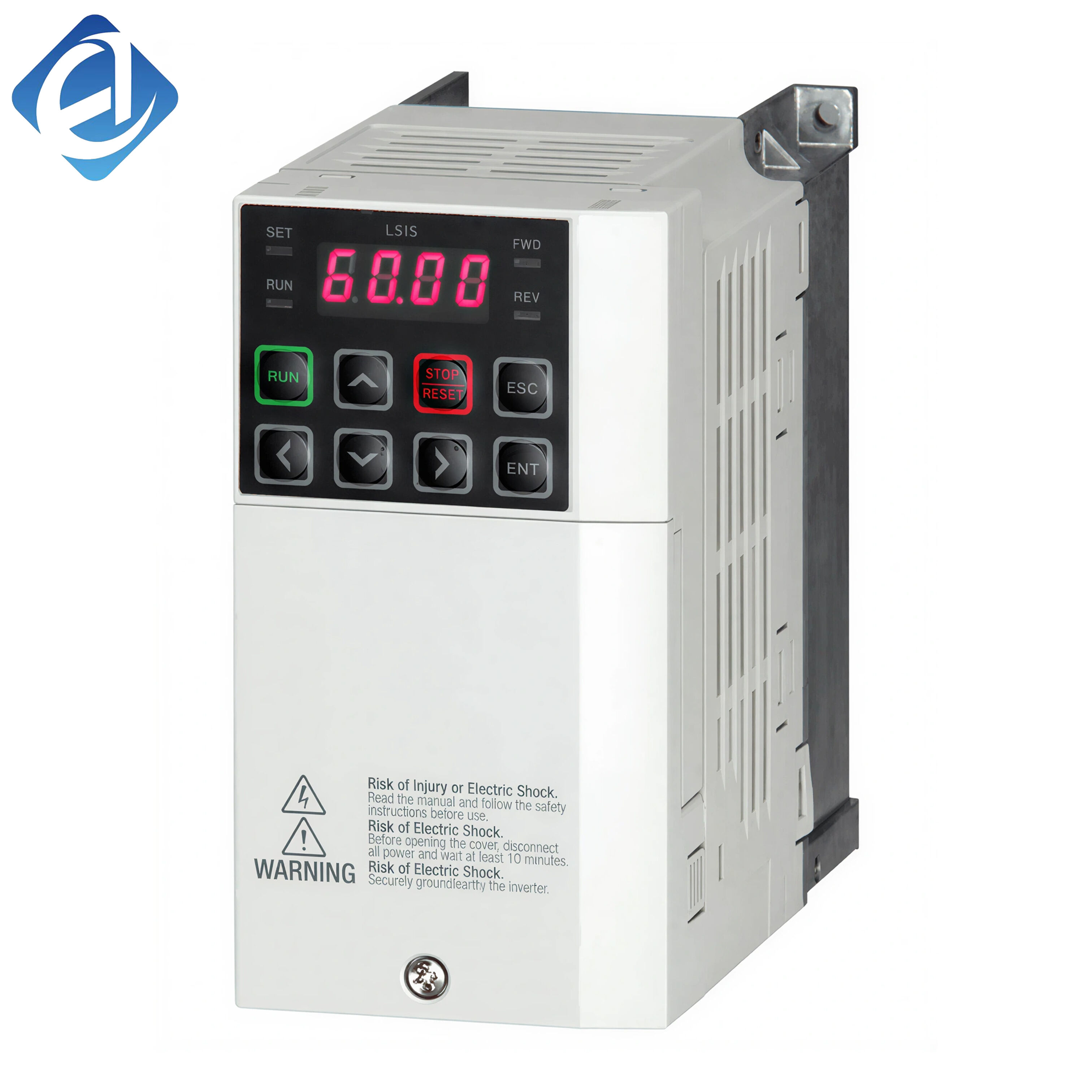 New Original LSLV0015S100-4EONNS S100 series 1.5kW three-phase compact inverter. Supports V/F and sensorless vector control with complete overload and fault protection. Features compact structure, stable operation and easy parameter debugging.