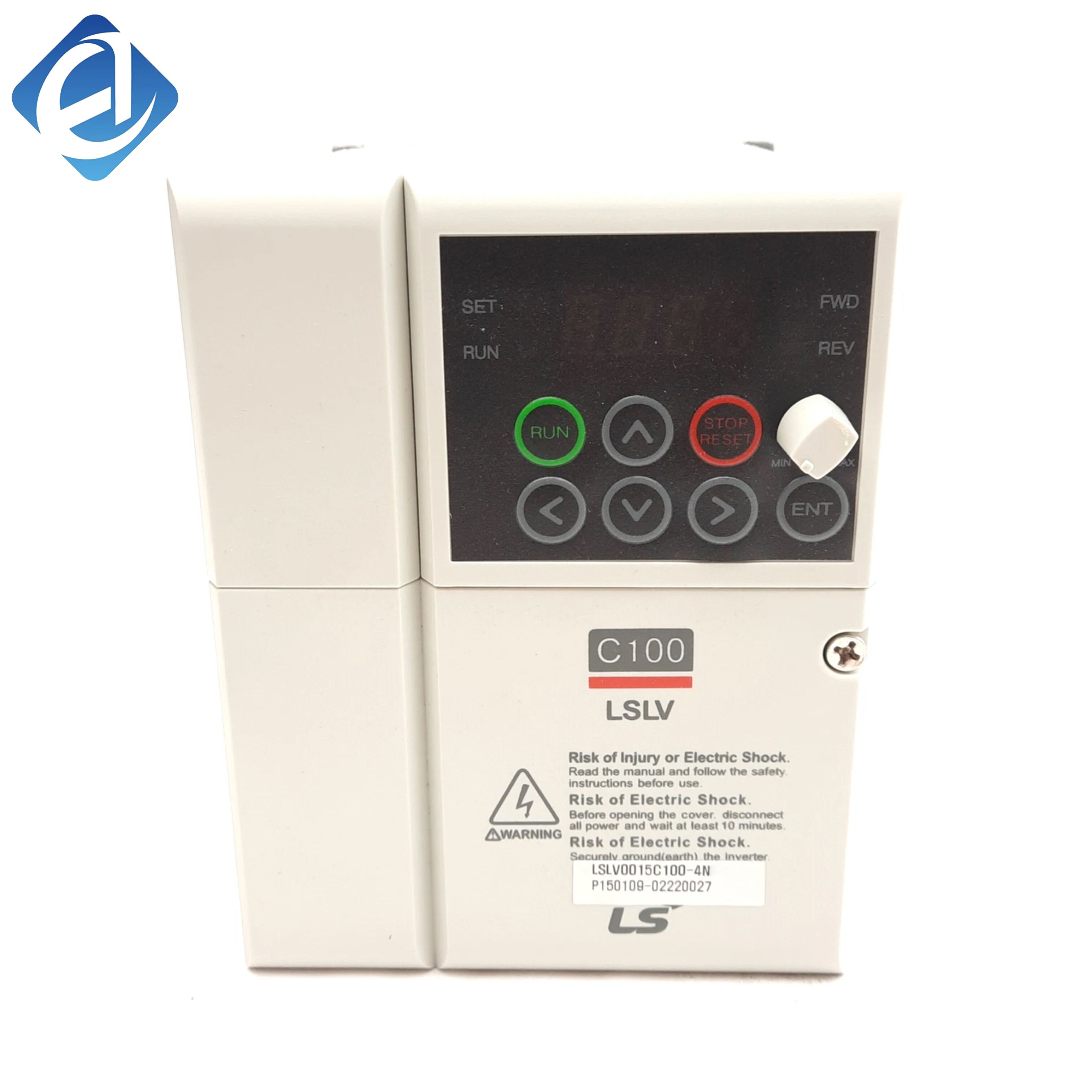 New Original LSLV0015C100-4N C100 series 1.5kW three-phase micro inverter. Adopts V/F control with complete overcurrent, overvoltage and overload protection. Compact size, stable running and simple parameter setup. 