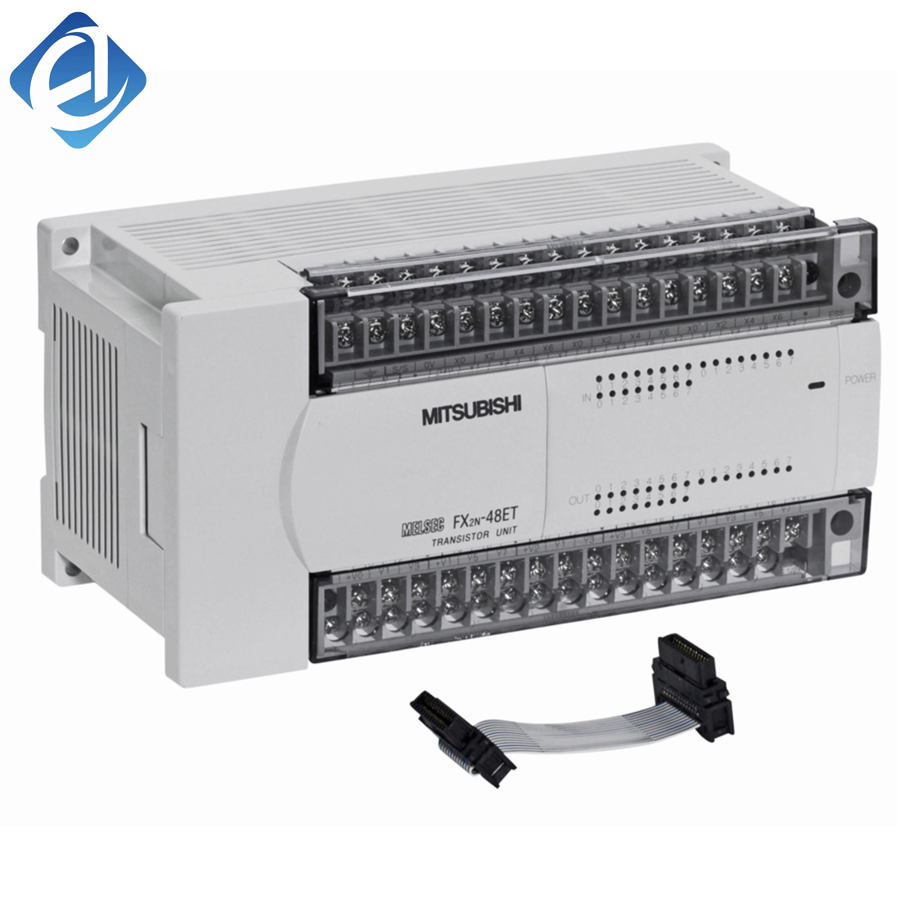 Az új FX2N-48ET-ES/U-L FX2N sorozatú eredeti kiterjesztési I/O modul. 24 bemeneti és 24 tranzisztor kimeneti pontjával felszerelve hatékonyan bővíti a PLC vezérlőportokat. Stabil jeladást biztosít, gyors választ ad.