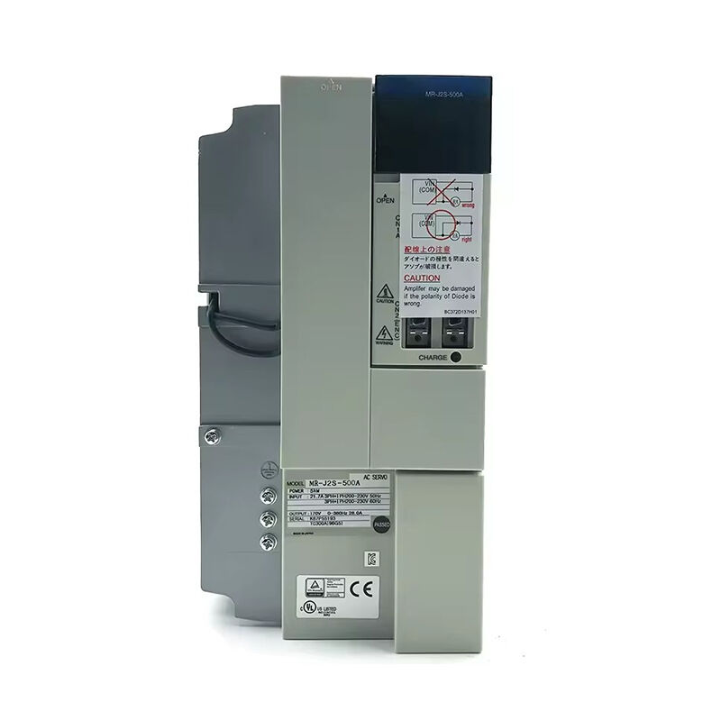 New Original MR-J2S-500A MR-J2S series servo amplifier. High power and stable performance, achieves precise motion control, widely applied in heavy-duty industrial machinery