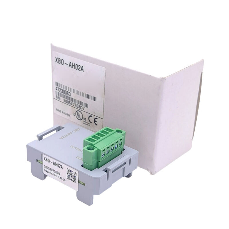 New Original XBO-AH02A XGB series 2-channel analog output module. It converts digital signals into standard voltage and current analog signals to control inverters, regulators and other field devices. Featuring high conversion precision, 