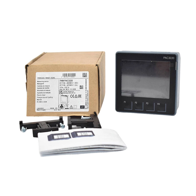 New Original 7KM 3220-1BA01-1EA0 7KM3220-1BA01-1EA0 SENTRON PAC power measuring instrument. Accurately collects electric energy parameters, stable power monitoring, easy installation, widely used in industrial distribution